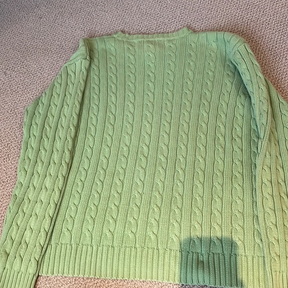 Green Ralph Lauren Sweater L - Picture 2 of 4